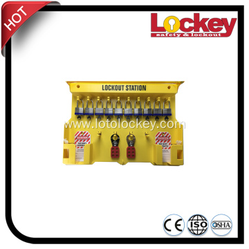 ABS Resin Combination Safety Padlock Lockout Station